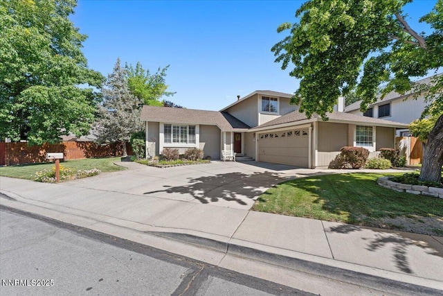 4492 Trenton Ct, Sparks, NV 89436 - view of front of home featuring an attached garage and concrete driveway