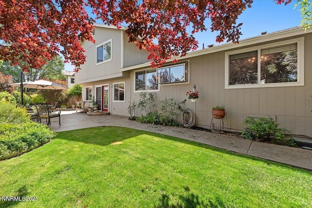 4492 Trenton Ct, Sparks, NV 89436 - back of house with a patio and a yard