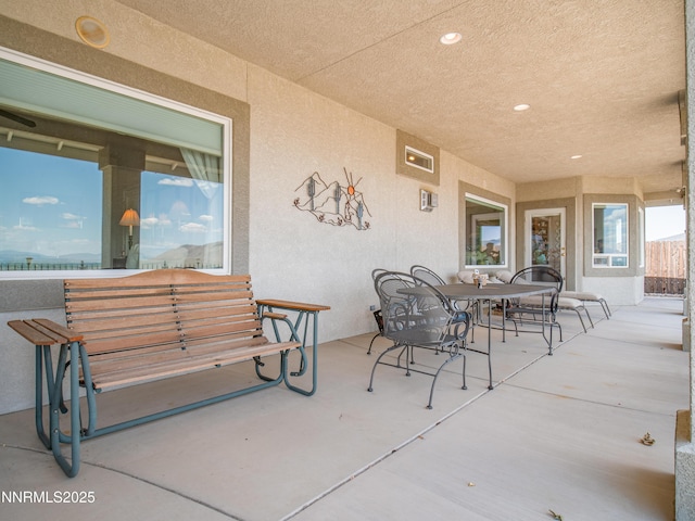 1037 Haystack Dr, Carson City, NV 89705 - view of patio featuring outdoor dining space