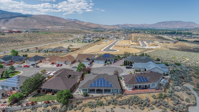 1037 Haystack Dr, Carson City, NV 89705 - aerial perspective of suburban area featuring a mountainous background