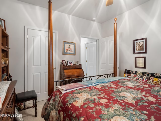 1037 Haystack Dr, Carson City, NV 89705 - bedroom featuring carpet flooring and ceiling fan