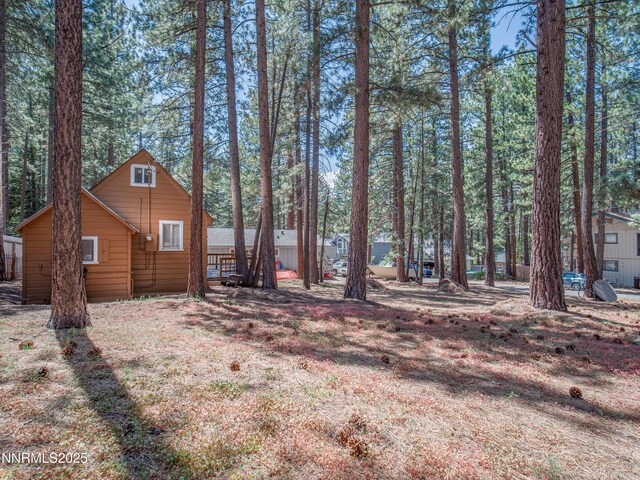 3790 Stewart Way S, Lake Tahoe, CA 96150 - view of yard