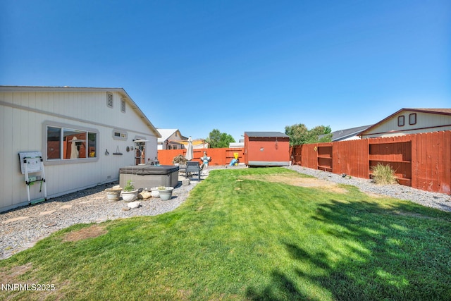 17533 Javalina Ct, Reno, NV 89508 - view of yard featuring a hot tub