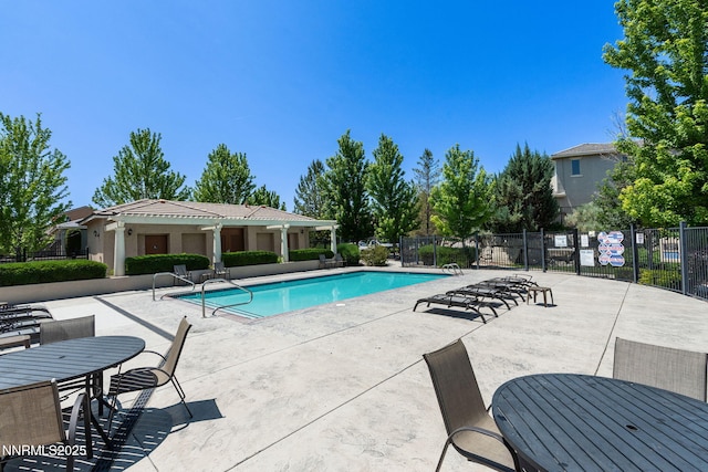 469 N Sand Crane Cir, Sparks, NV 89436 - community pool featuring a patio area
