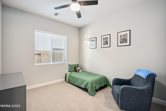 15058 Iron River Dr, Reno, NV 89521 - carpeted bedroom featuring baseboards and ceiling fan
