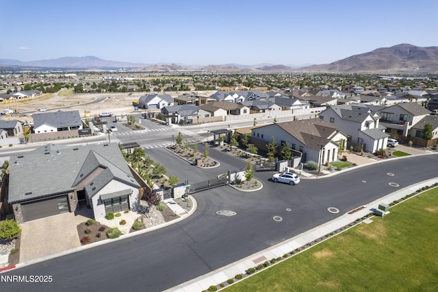 15058 Iron River Dr, Reno, NV 89521 - aerial perspective of suburban area featuring a mountain backdrop