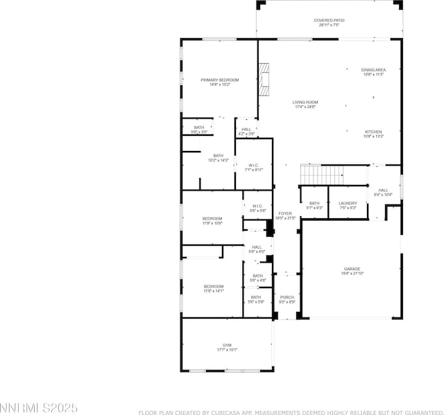 15058 Iron River Dr, Reno, NV 89521 - home floor plan