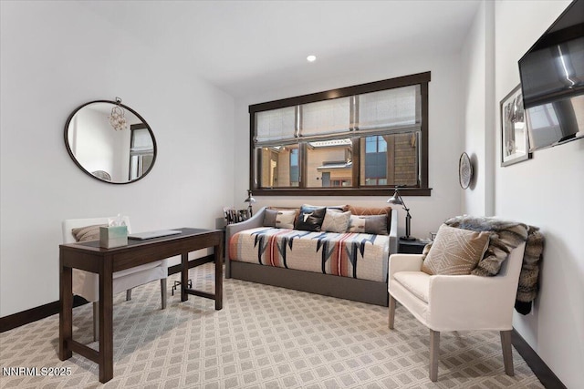 33 Beach Club Dr Unit 506, Stateline, NV 89449 - home office featuring baseboards and light colored carpet