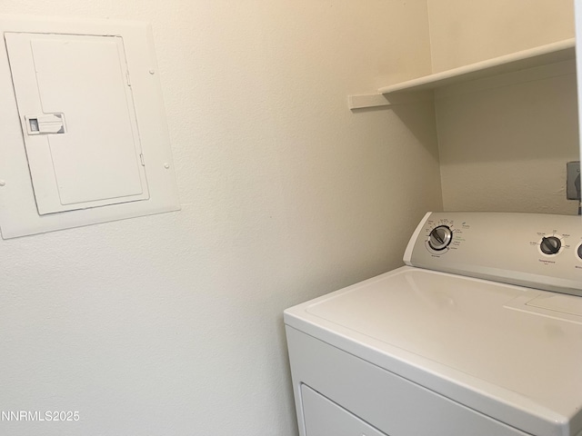555 E Patriot Blvd, Reno, NV 89511 - laundry room with washer / dryer and electric panel