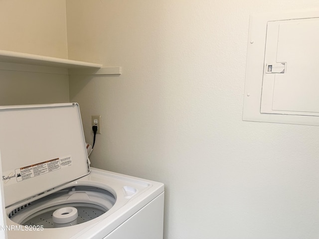 555 E Patriot Blvd, Reno, NV 89511 - laundry area with washer / dryer and electric panel