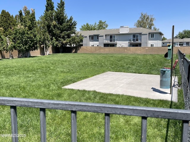 555 E Patriot Blvd, Reno, NV 89511 - view of yard featuring a patio