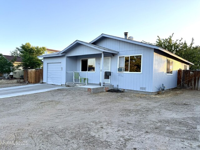 540 Anthony Ln, Fallon, NV 89406 - single story home featuring an attached garage, covered porch, and concrete driveway