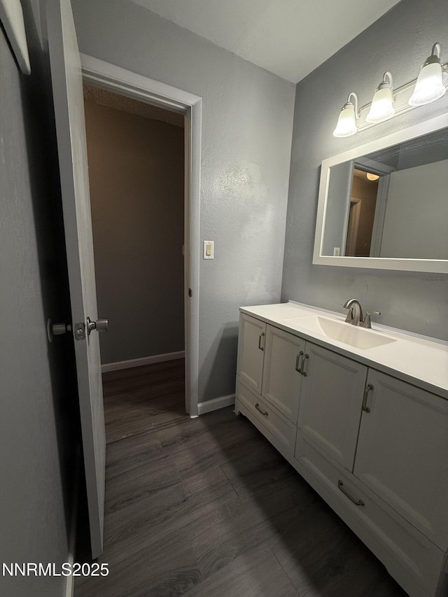 540 Anthony Ln, Fallon, NV 89406 - bathroom featuring vanity and wood finished floors