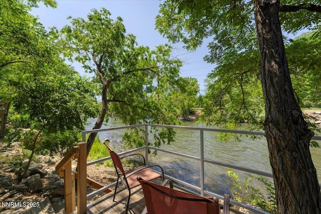1308 Jones St, Reno, NV 89503 - balcony featuring a water view