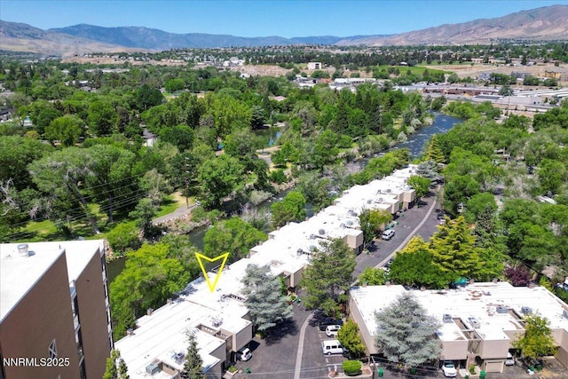1308 Jones St, Reno, NV 89503 - bird's eye view of a mountainous background