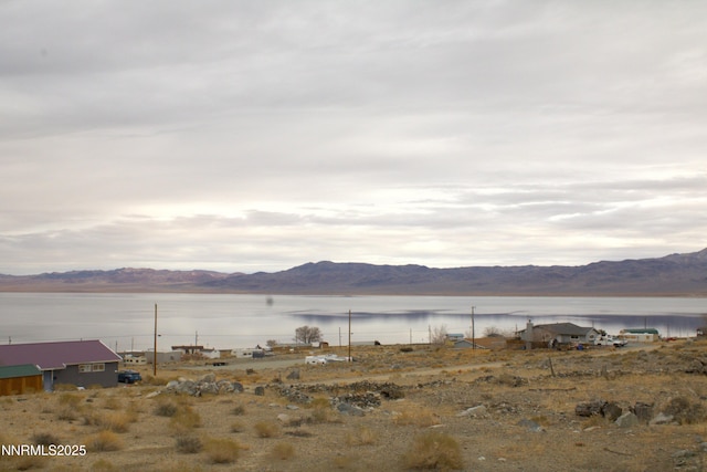 461 Debbie Dr, Walker Lake, NV 89415 - water view featuring mountains