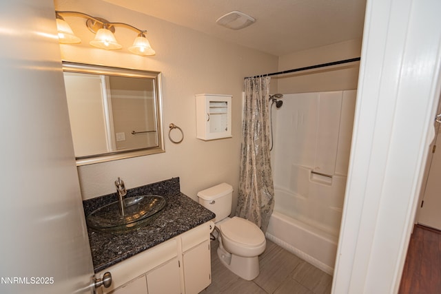 1169 Wagon Wheel Cir, Reno, NV 89503 - full bathroom featuring vanity and shower / bath combo with shower curtain