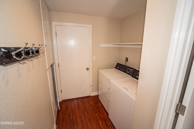 1169 Wagon Wheel Cir, Reno, NV 89503 - laundry area featuring independent washer and dryer and dark wood-style floors