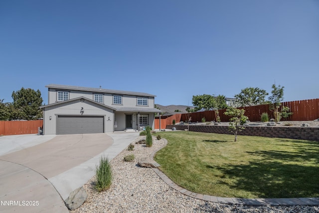 18105 Pasado Ct, Reno, NV 89508 - traditional home with concrete driveway and a garage