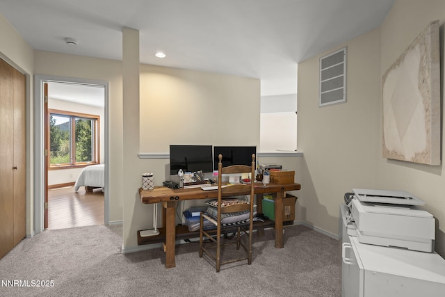 16460 Jefte Ct, Reno, NV 89511 - carpeted office with baseboards and recessed lighting