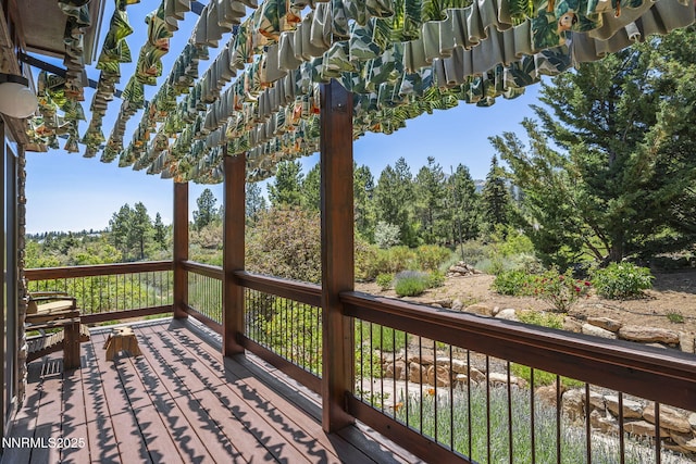 16460 Jefte Ct, Reno, NV 89511 - view of wooden deck