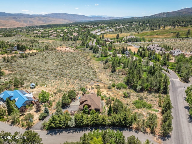 16460 Jefte Ct, Reno, NV 89511 - bird's eye view of a mountainous background