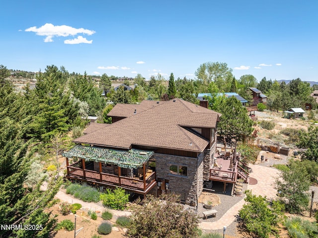 16460 Jefte Ct, Reno, NV 89511 - view from above of property