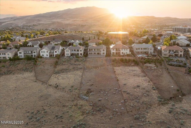 1080 S University Park Loop, Reno, NV 89512 - aerial view at dusk of a mountain view and a residential view