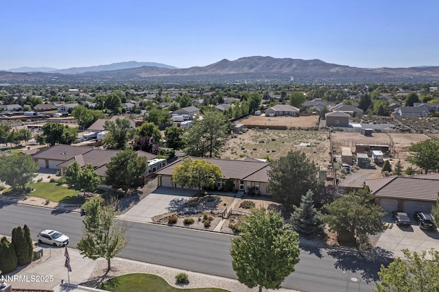115 Stags Leap Cir, Spanish Springs, NV 89441 - aerial perspective of suburban area featuring mountains