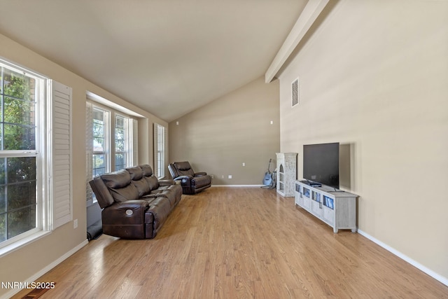 115 Stags Leap Cir, Spanish Springs, NV 89441 - unfurnished living room featuring light wood finished floors and high vaulted ceiling