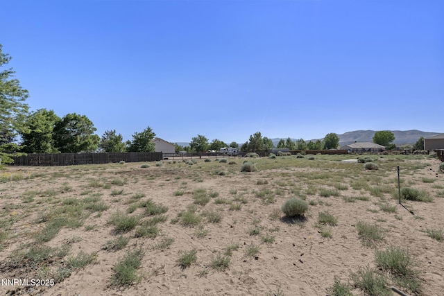 115 Stags Leap Cir, Spanish Springs, NV 89441 - view of yard with a mountain view and a rural view