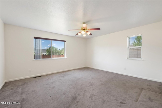 1290 Saddlehorn Ct, Minden, NV 89423 - carpeted empty room featuring plenty of natural light and a ceiling fan