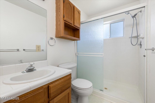 1290 Saddlehorn Ct, Minden, NV 89423 - full bath featuring a shower stall and vanity