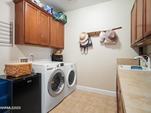 1221 Lasso Ln, Gardnerville, NV 89410 - laundry room featuring cabinet space and independent washer and dryer