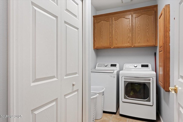 805 Samantha Cir, Fallon, NV 89406 - washroom with cabinet space, separate washer and dryer, and light tile patterned flooring