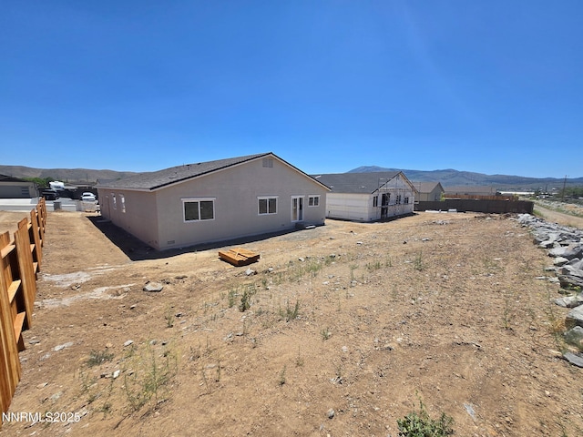 4059 Cone Peak Ct, Reno, NV 89508 - rear view of house with a mountain view