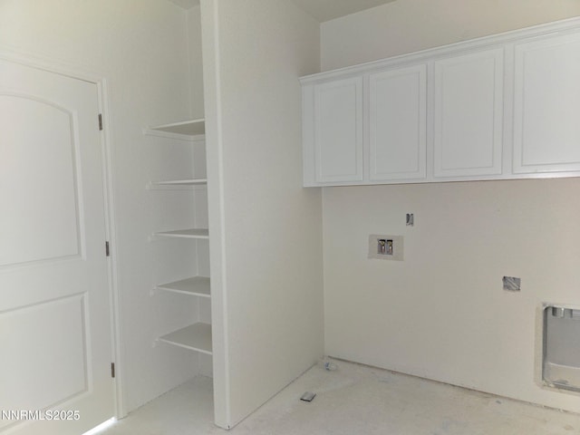 4059 Cone Peak Ct, Reno, NV 89508 - washroom with cabinet space and hookup for a washing machine