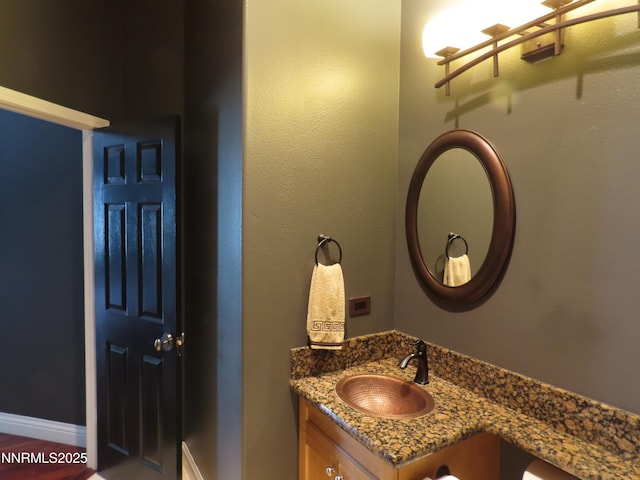 1570 Caughlin Creek Rd, Reno, NV 89519 - bathroom featuring vanity and wood finished floors