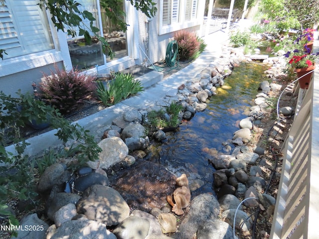 1570 Caughlin Creek Rd, Reno, NV 89519 - view of yard with a small pond