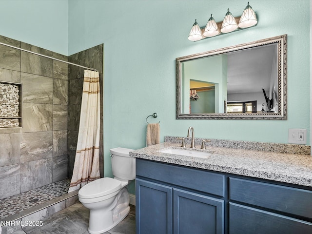 15 Cormorant Ct, Sparks, NV 89441 - full bath featuring toilet, vanity, tiled shower, and baseboards