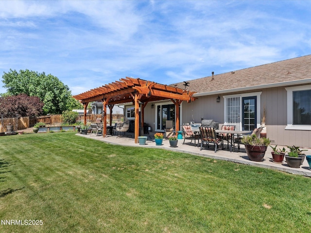 15 Cormorant Ct, Sparks, NV 89441 - back of property with a pergola and a patio