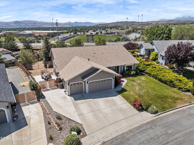 15 Cormorant Ct, Sparks, NV 89441 - aerial view of residential area with a mountainous background