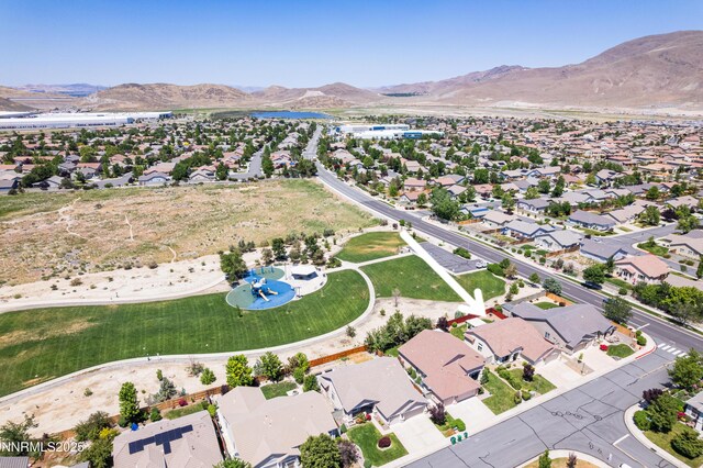 1781 Glen Cove Ct, Reno, NV 89521 - aerial view of residential area with a mountainous background