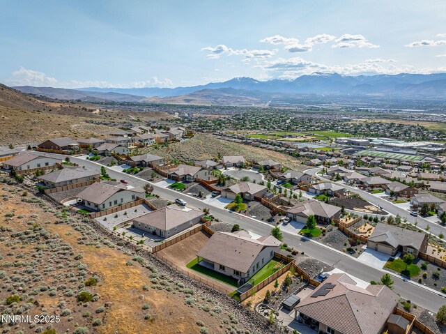 10450 Palladium Mine Dr, Reno, NV 89521 - aerial view of residential area with mountains