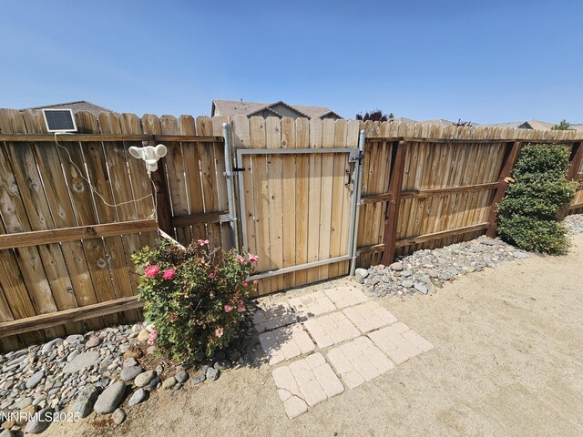 217 Bristol Wells Ct, Spanish Springs, NV 89441 - view of patio / terrace featuring a gate