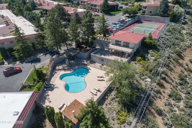 3467 Skyline Blvd, Reno, NV 89509 - bird's eye view of a pool area