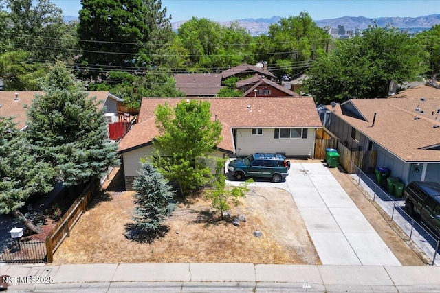 1350 Marne Dr, Reno, NV 89503 - view of subject property with a mountainous background