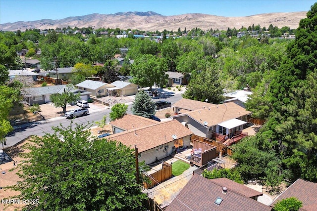 1350 Marne Dr, Reno, NV 89503 - aerial perspective of suburban area featuring mountains