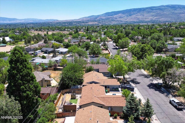 1350 Marne Dr, Reno, NV 89503 - aerial perspective of suburban area featuring mountains