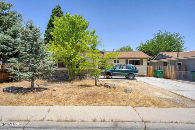 1350 Marne Dr, Reno, NV 89503 - view of front of property featuring driveway